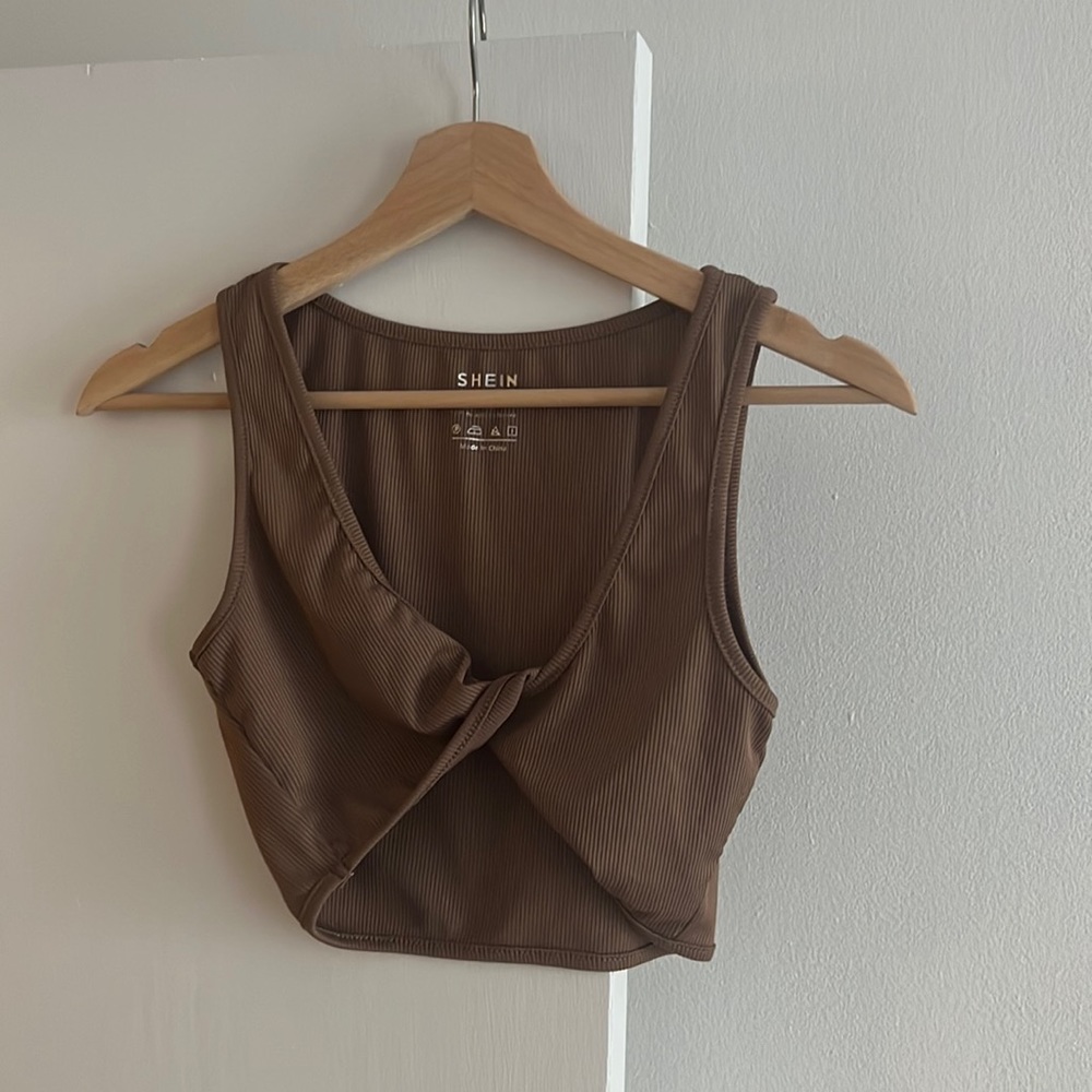 Brown CropTop